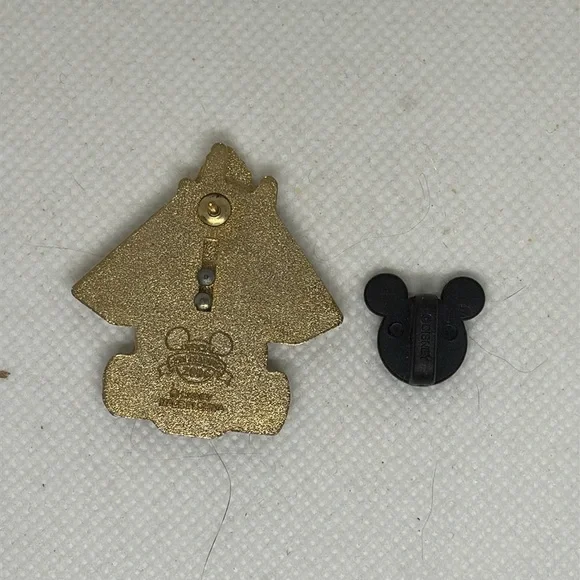 Disney Pin Mickey Mouse & Goofy Space Mountain Slider Pin 2008 - Picture 11 of 16